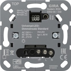 GIRA 540000 S3000 Uni-LED-Dimmeins. Std Einsatz — Buy in Cyprus with Fast Delivery