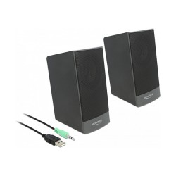 Stereo 2.0 PC Lautsprecher mit 3.5 mm Klinkenstecker und USB Stromversorgung — Buy in Cyprus with Fast Delivery