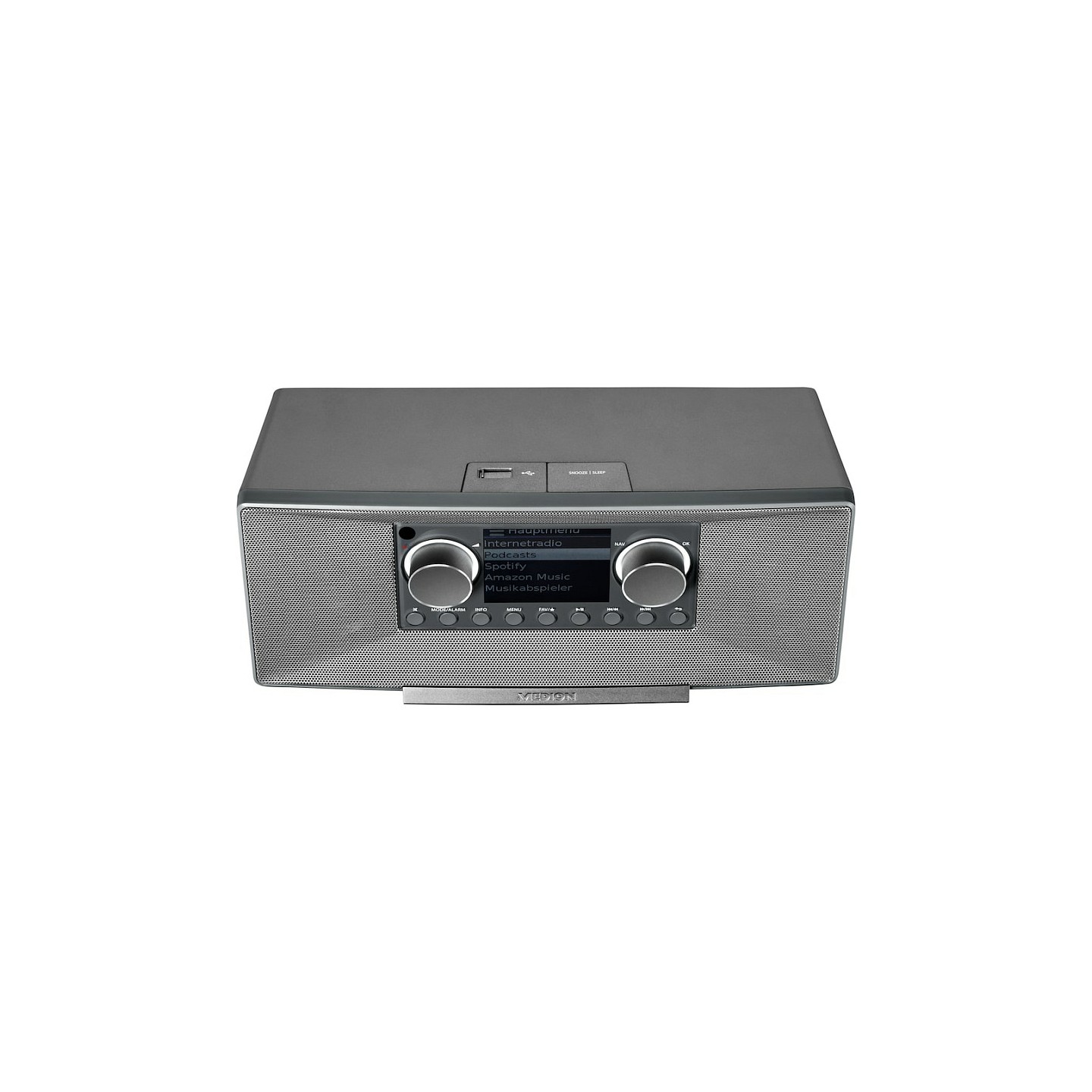 Medion MD 89289 Stereo Internetradio grau — Buy in Cyprus with Fast Delivery