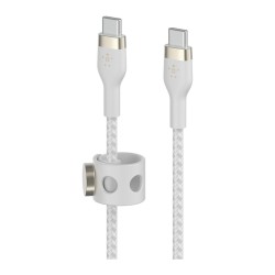 Belkin USB-C auf USB-C Kabel geflochten. Weiß. 60W. 1m — Buy in Cyprus with Fast Delivery