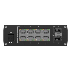 Teltonika · Switch · TSW200 · 8 Port Gigabit Industrial unmanaged PoE+ Switch. 2 SFP — Buy in Cyprus with Fast Delivery