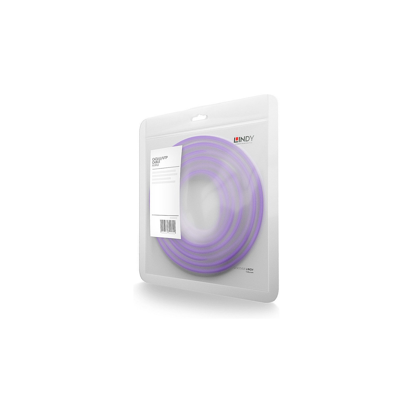 LINDY Patchkabel Cat6 U UTP violett 2.00m — Buy in Cyprus with Fast Delivery