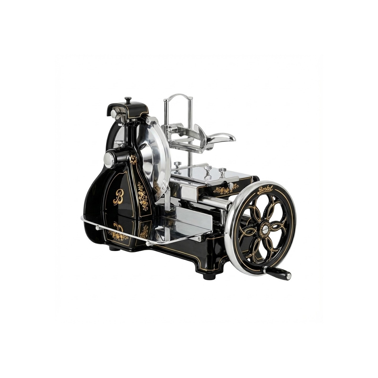 Berkel Volano B2 schwarz fiorato Aufschnittmaschine — Buy in Cyprus with Fast Delivery