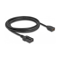 DELOCK HDMI Automotive Kabel HDMI-A Buchse auf HDMI-E Stecker 3m 4K 60 Hz — Buy in Cyprus with Fast Delivery