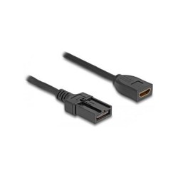 DELOCK HDMI Automotive Kabel HDMI-A Buchse auf HDMI-E Stecker 3m 4K 60 Hz — Buy in Cyprus with Fast Delivery