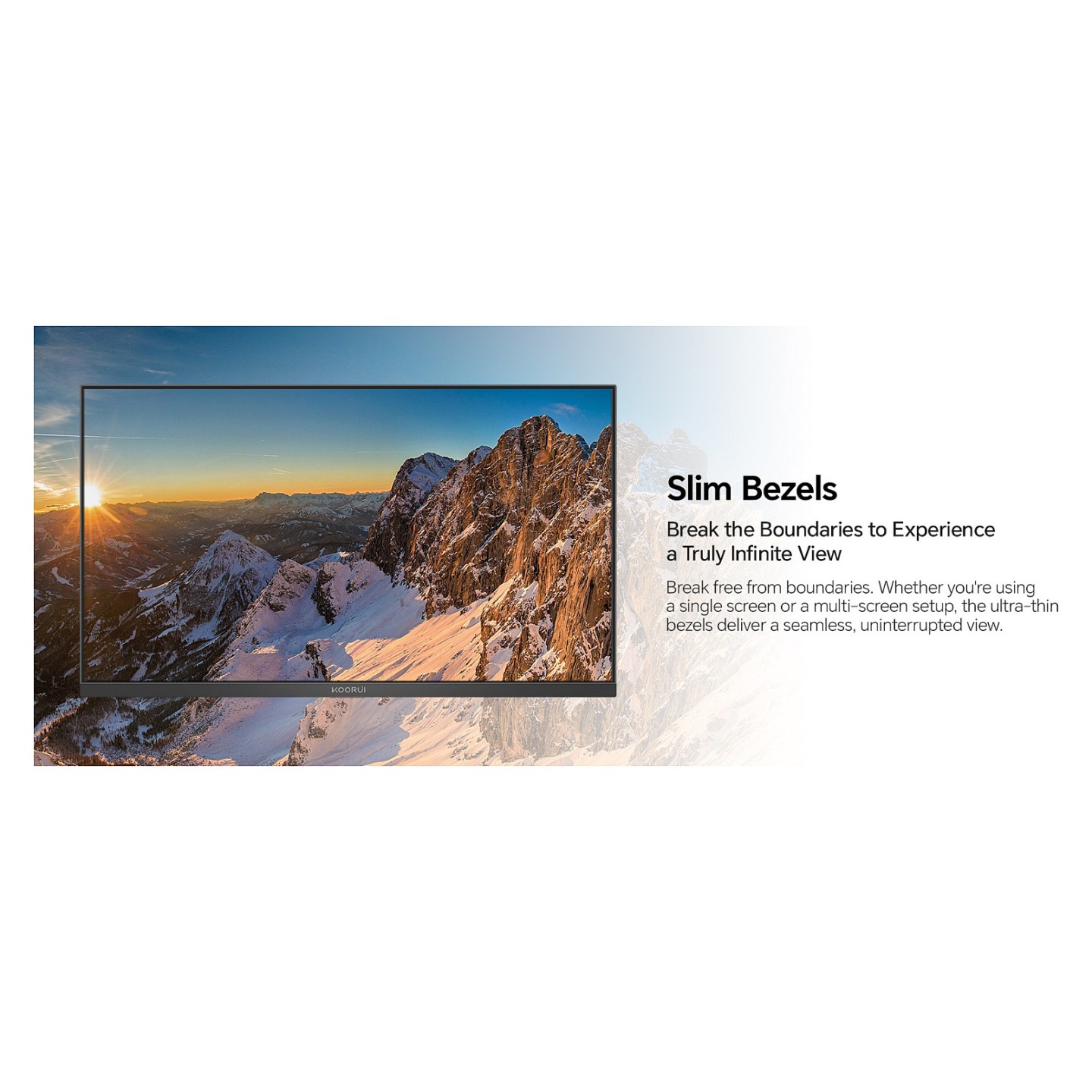 KOORUI E2212F FHD Office-Monitor 54.5 cm (21.45 Zoll) — Buy in Cyprus with Fast Delivery