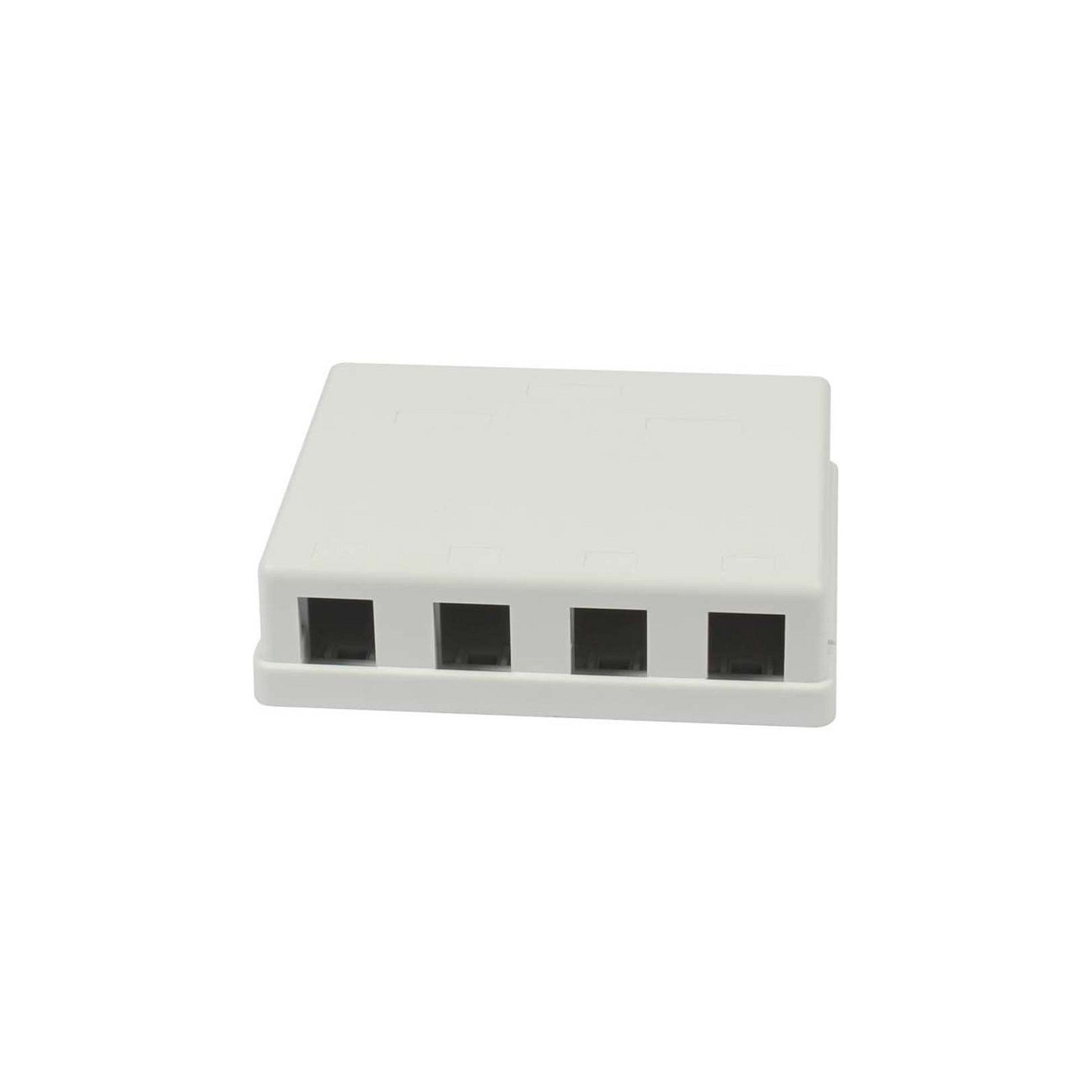 Synergy21 Keystone. Modulträger. Patchpanel für 4x TP-Modul. Aufputz. weiss(ABS) — Buy in Cyprus with Fast Delivery