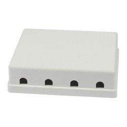 Synergy21 Keystone. Modulträger. Patchpanel für 4x TP-Modul. Aufputz. weiss(ABS) — Buy in Cyprus with Fast Delivery