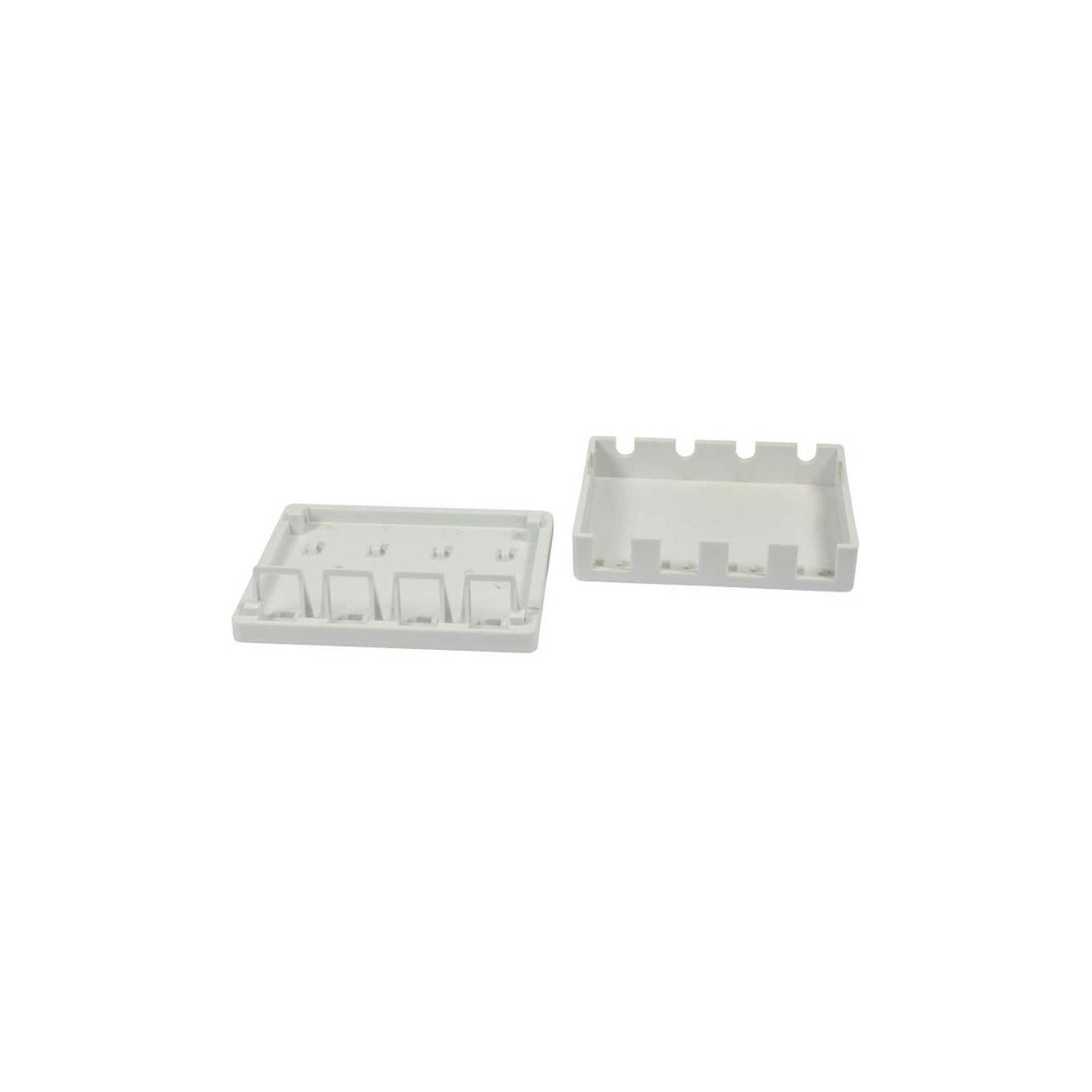 Synergy21 Keystone. Modulträger. Patchpanel für 4x TP-Modul. Aufputz. weiss(ABS) — Buy in Cyprus with Fast Delivery