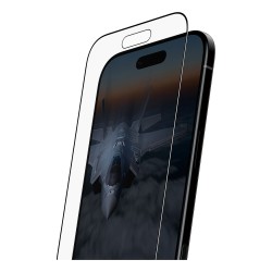PanzerGlass Stealth Screen Protector w. Black Frame iPhone 17 Air Ultra-Wide Fit w. Fastfit in-a-box