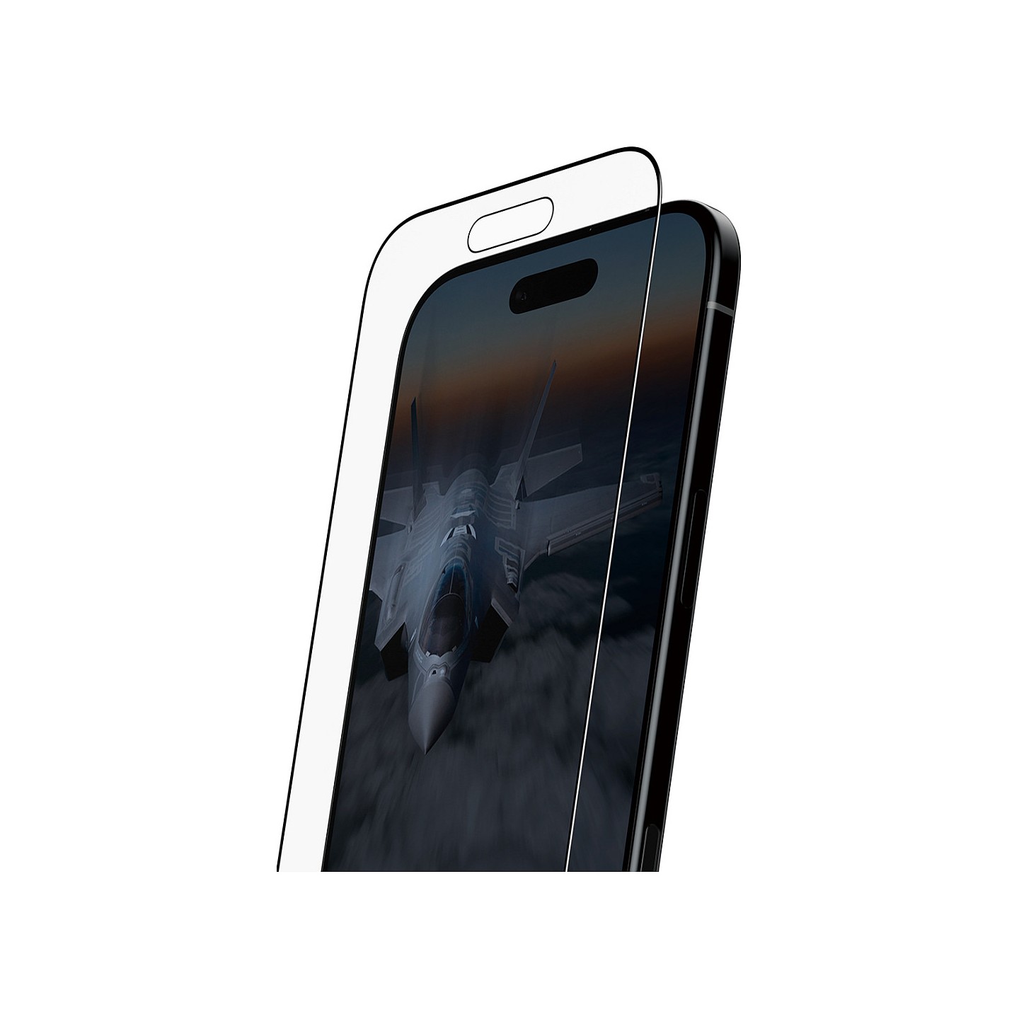 PanzerGlass Stealth Screen Protector w. Black Frame iPhone 17 Air Ultra-Wide Fit w. Fastfit in-a-box