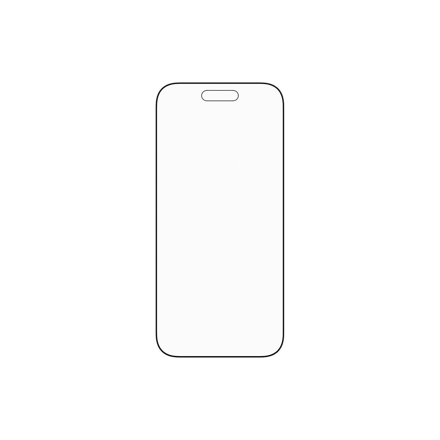 PanzerGlass Stealth Screen Protector w. Black Frame iPhone 17 Air Ultra-Wide Fit w. Fastfit in-a-box