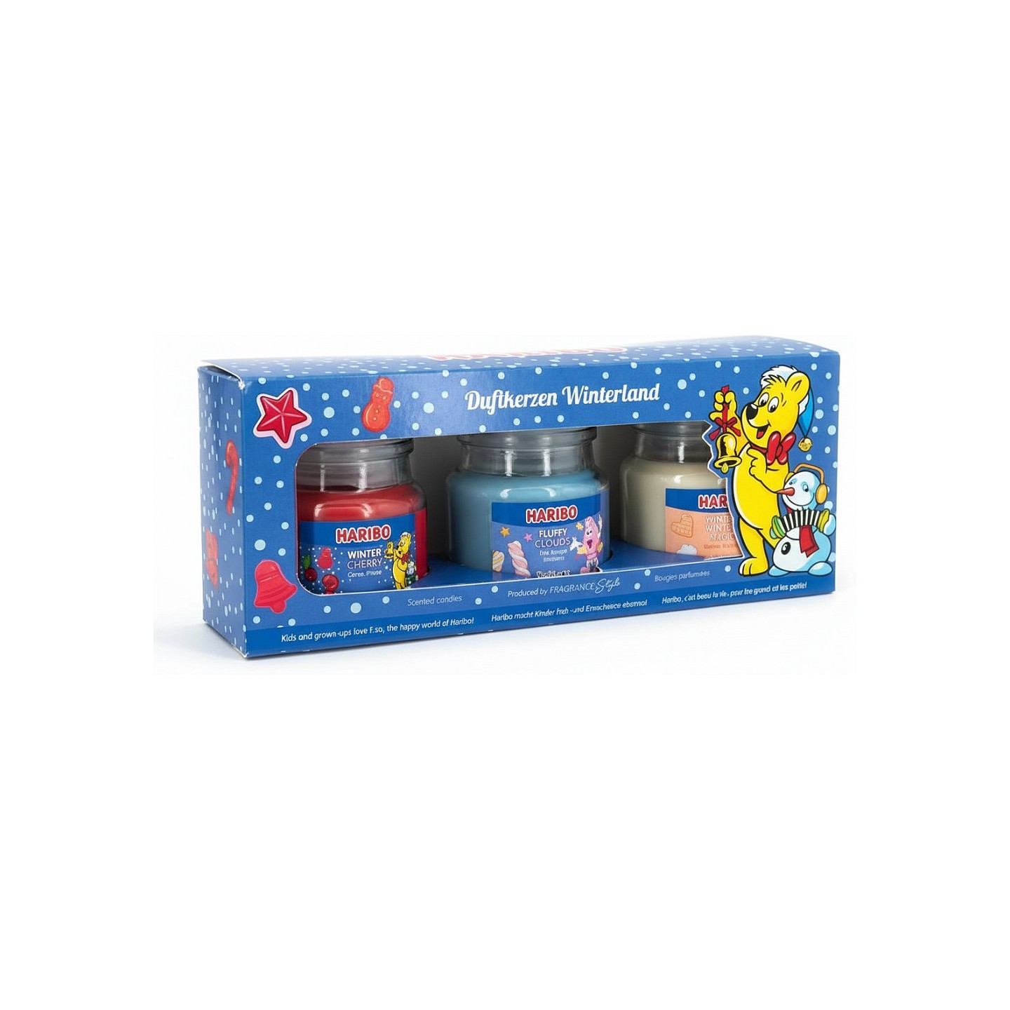 CANDLE Duftkerze Haribo Winterland 3er Set — Buy in Cyprus with Fast Delivery