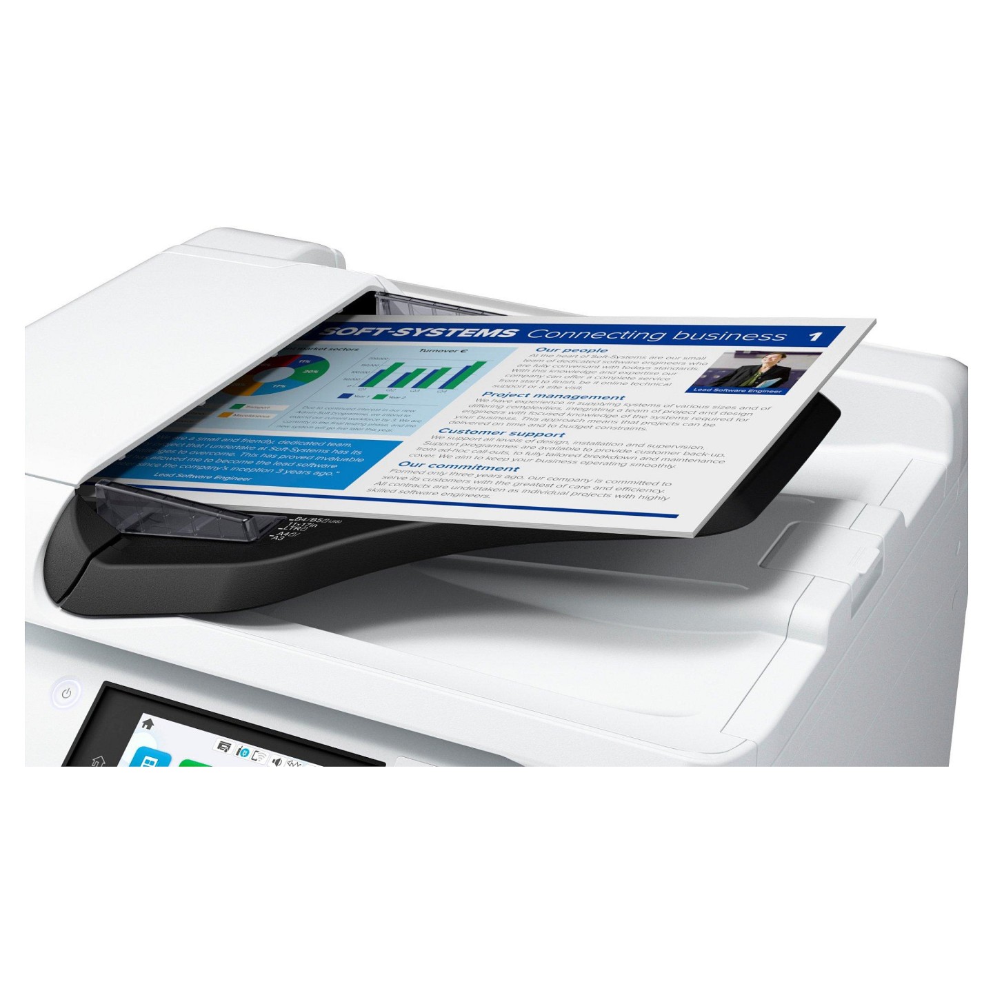 Epson WorkForce Pro EM-C8100RDWF Tintenstrahl-Multifunktionsgerät — Buy in Cyprus with Fast Delivery
