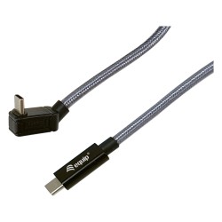 Equip Kabel USB-C 3.0 - to C wink. St St 1.00m 5A 4K 60Hz sw — Buy in Cyprus with Fast Delivery
