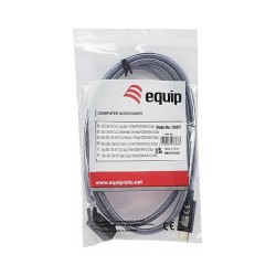 Equip Kabel USB-C 3.0 - to C wink. St St 1.00m 5A 4K 60Hz sw — Buy in Cyprus with Fast Delivery