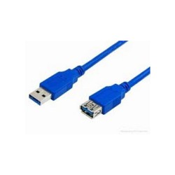 MediaRange Verlängerungskabel USB 3.0 A- to A St Bu 3m blau — Buy in Cyprus with Fast Delivery