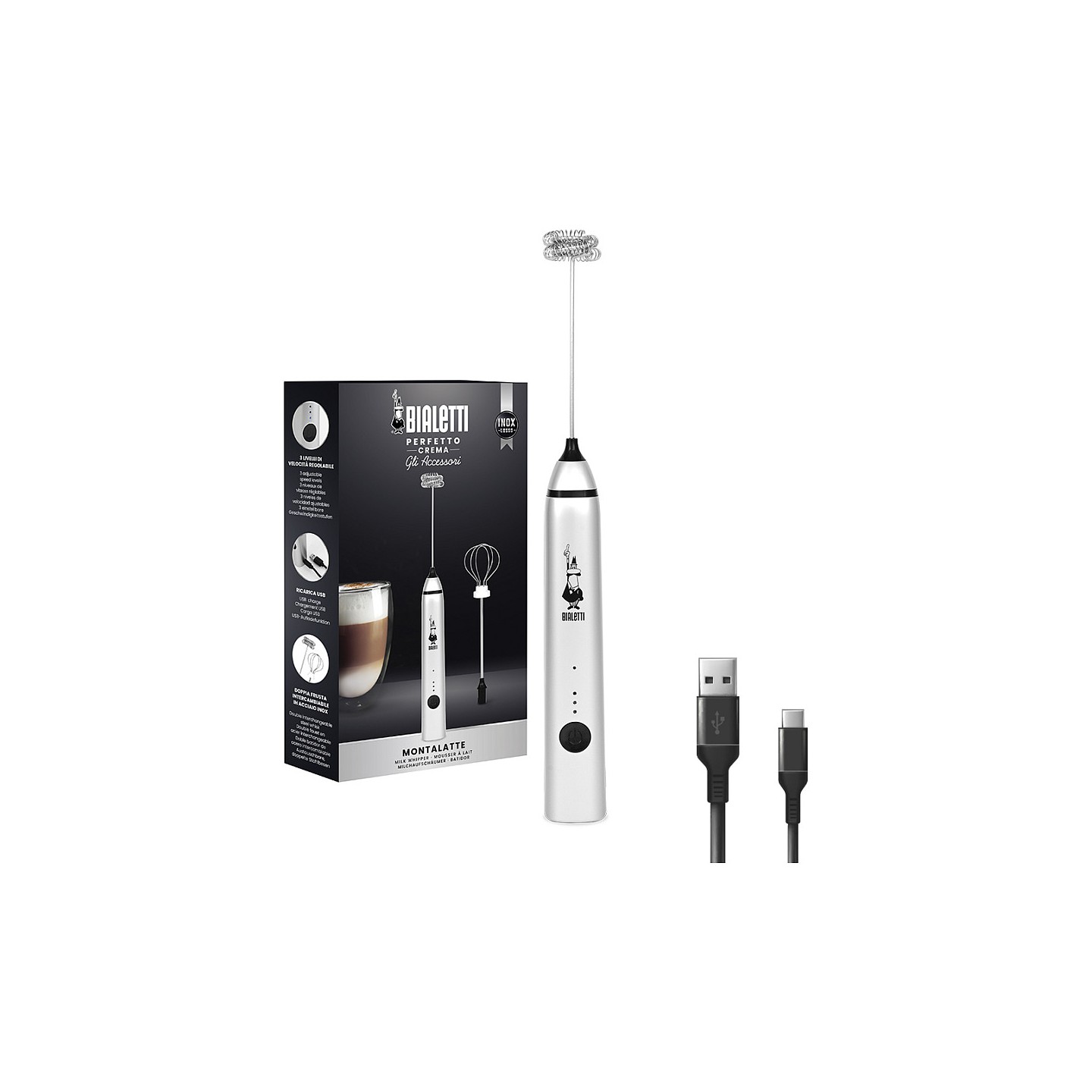 Bialetti Milaufschumer PRO SILVER — Buy in Cyprus with Fast Delivery