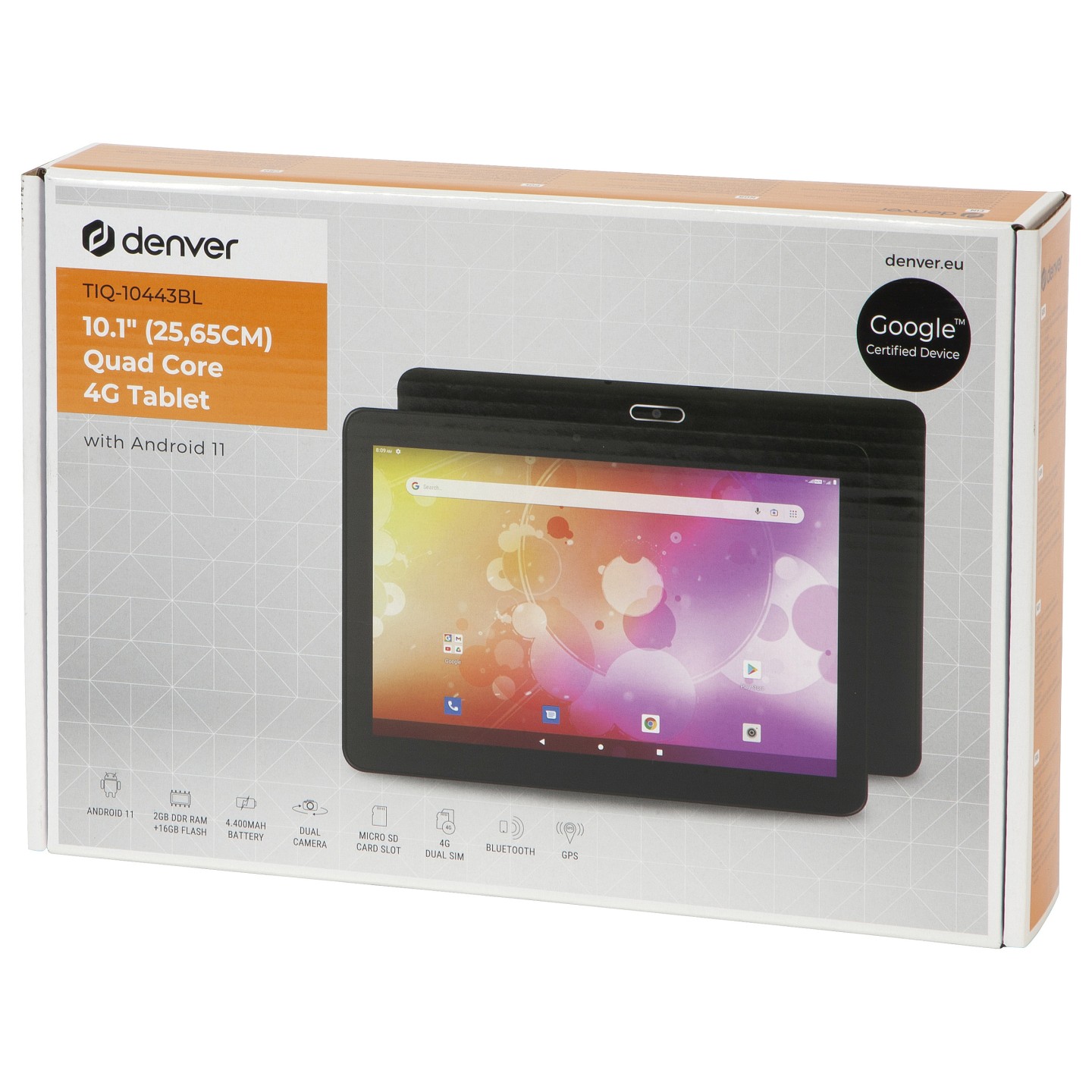 Denver TIQ-10443BL 16GB LTE — Buy in Cyprus with Fast Delivery