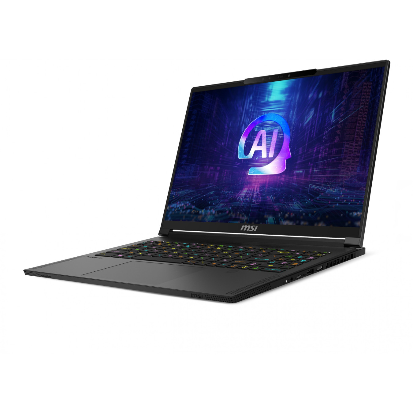 MSI Stealth A16 AI+ - A3XWIG-043 - Black, Ryzen AI 9 370 2.0GHz, RTX 5080, 32GB LPDDR5X, 2TB SSD, 16" QHD+ 240Hz