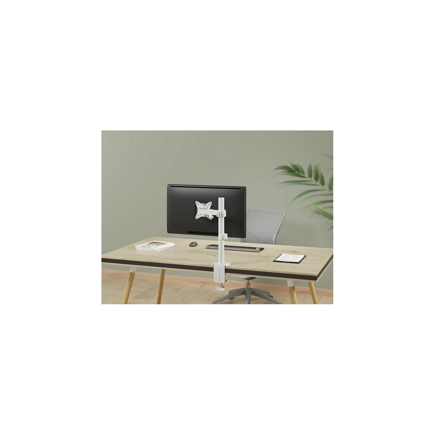 Equip Tischhalterung 17'-32' 1TFT 360° H.verst. 9Kg weiß retail — Buy in Cyprus with Fast Delivery