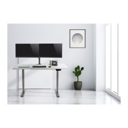 Equip Tischhalterung 13'-27' 2TFT 360° H.verst. 8Kg schwarz retail — Buy in Cyprus with Fast Delivery