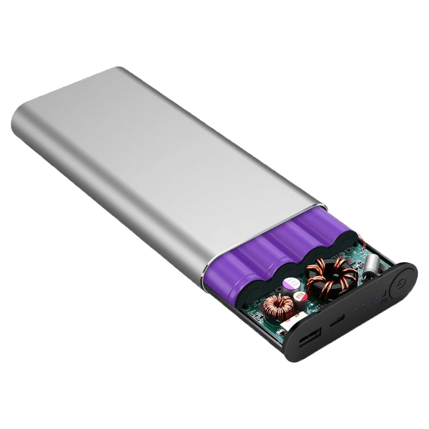 RealPower Powerbank PB-20000PD Pro silber 20.000mAh — Buy in Cyprus with Fast Delivery