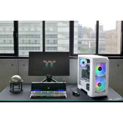 Buy Thermaltake View 300 MX - Mid Tower PC Case - Snow White, Tempered Glass, AR... in Cyprus, Nicosia, Limassol, Larnaka, Pafos