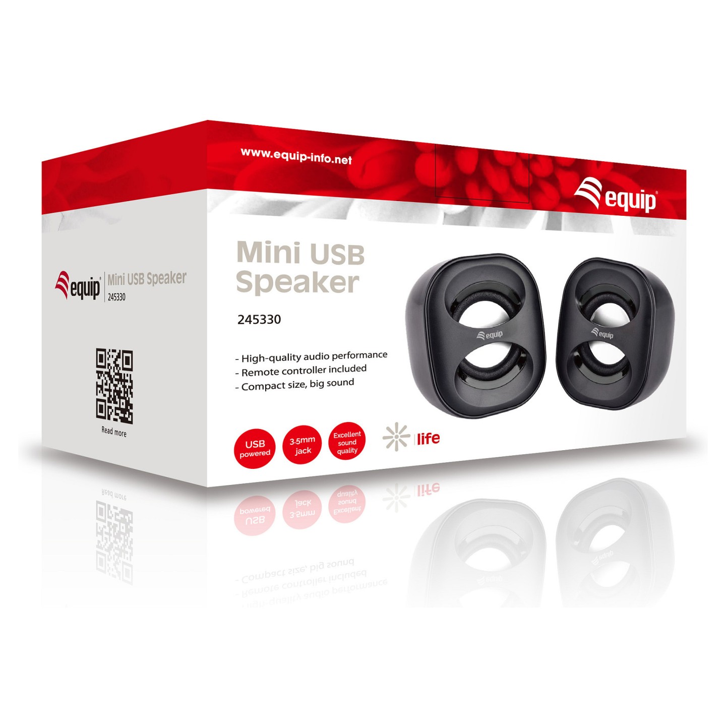 Equip Lautsprecher Mini für Notebook PC. USB Powered sw sw — Buy in Cyprus with Fast Delivery
