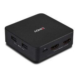 LINDY 2 Port Type C.Dual HDMI 4K60 KVM Switch — Buy in Cyprus with Fast Delivery