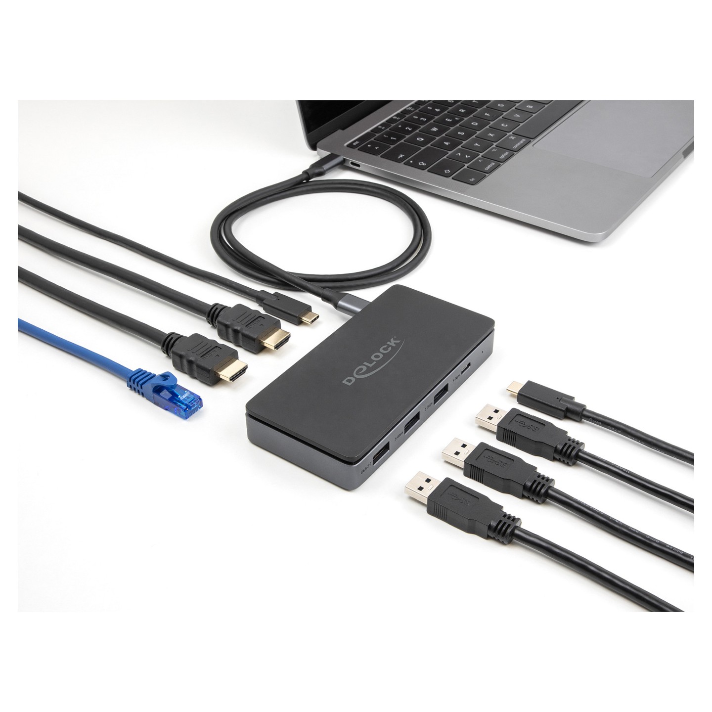 USB Type-CTM Dockingstation 4K - Dual HDMI MST USB Gigabit LAN PD 3.0 85 W — Buy in Cyprus with Fast Delivery