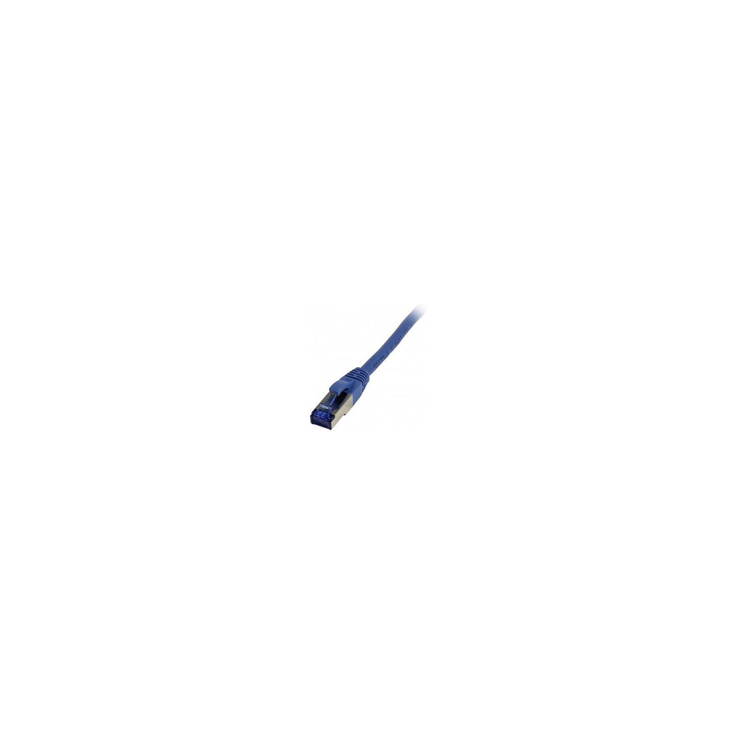 Synergy21 Patchkabel RJ45. CAT6A 500Mhz. 0.5m. blau. S-STP(S FTP). TPE LSZH(Superflex). AWG26.