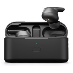 Epos Adapt E1 schwarz Bluetooth TWS Earbuds Multi-Connect IPX5 Hybrid ANC Ladecase USB-C Dongle OhrAdapter Teams und ...