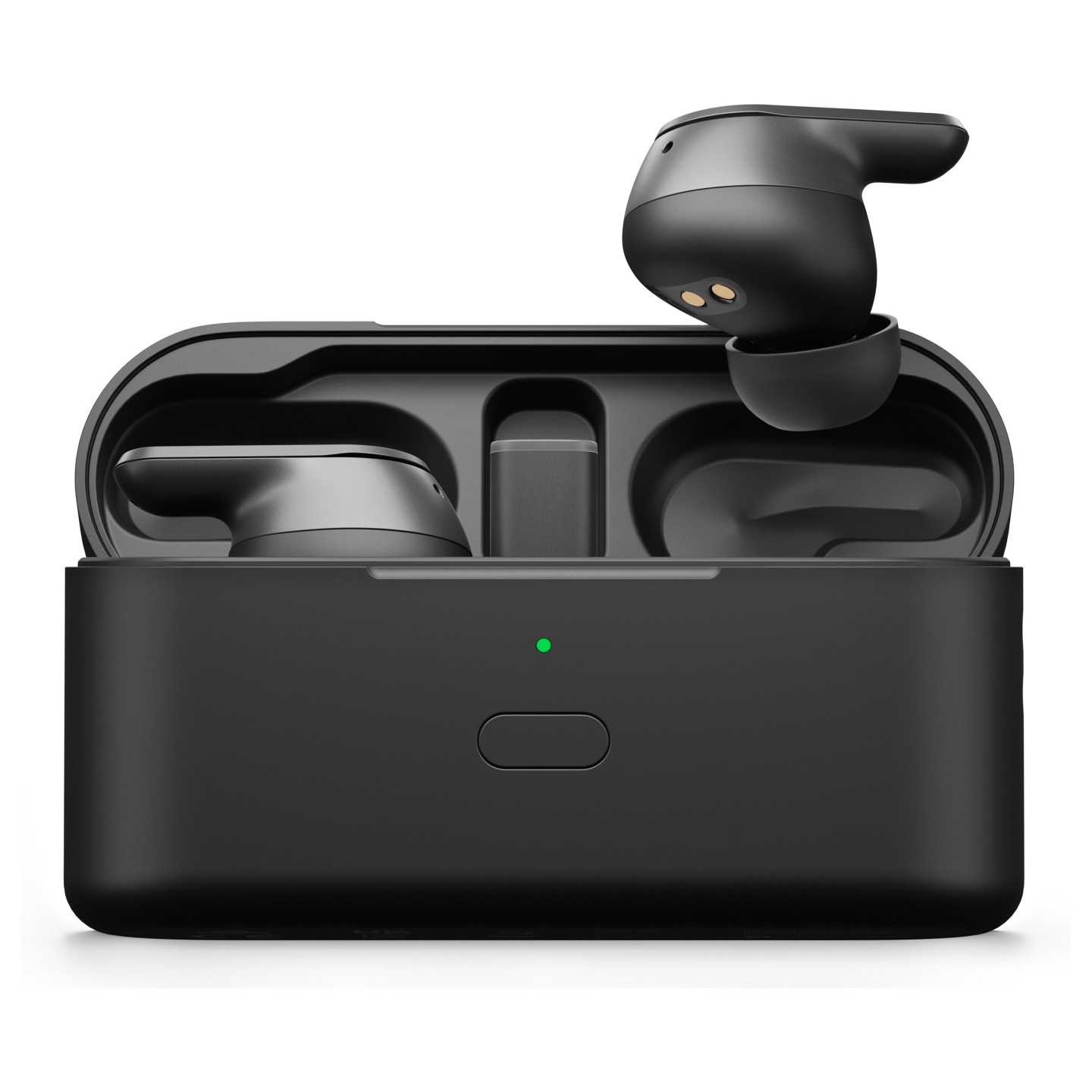 Epos Adapt E1 schwarz Bluetooth TWS Earbuds Multi-Connect IPX5 Hybrid ANC Ladecase USB-C Dongle OhrAdapter Teams und ...