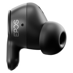 Epos Adapt E1 schwarz Bluetooth TWS Earbuds Multi-Connect IPX5 Hybrid ANC Ladecase USB-C Dongle OhrAdapter Teams und ...
