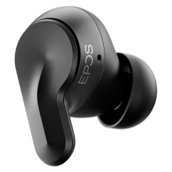 Epos Adapt E1 schwarz Bluetooth TWS Earbuds Multi-Connect IPX5 Hybrid ANC Ladecase USB-C Dongle OhrAdapter Teams und ...