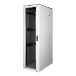 ROLINE 19-Zoll Netzwerkschrank Pro 42 HE. 600x1000 BxT Glastr grau — Buy in Cyprus with Fast Delivery