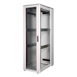 ROLINE 19-Zoll Netzwerkschrank Pro 42 HE. 600x1000 BxT Glastr grau — Buy in Cyprus with Fast Delivery
