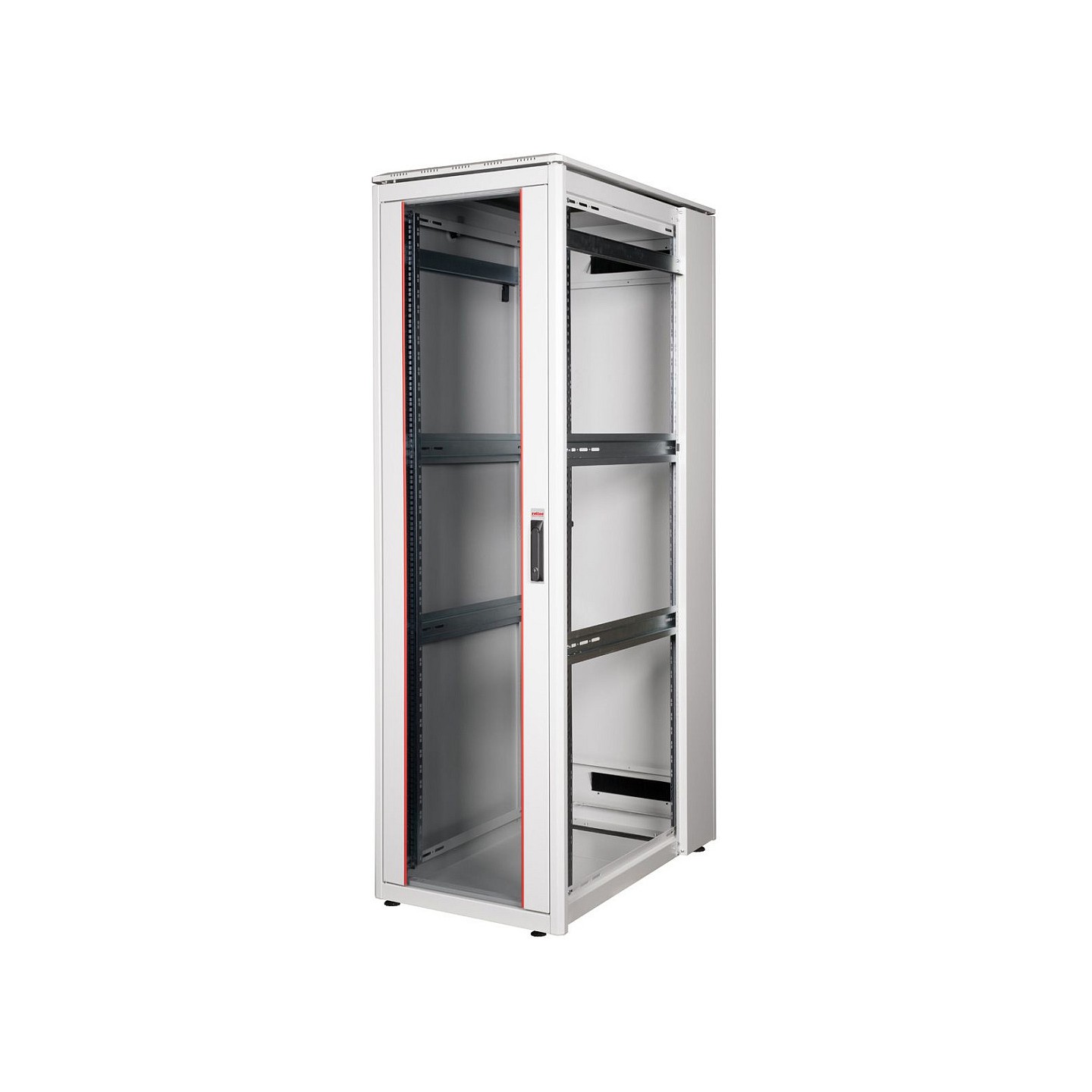 ROLINE 19-Zoll Netzwerkschrank Pro 42 HE. 600x1000 BxT Glastr grau — Buy in Cyprus with Fast Delivery