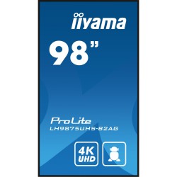 Buy iiyama LH9875UHS-B2AG - 98" (97.5") 4K UHD Digital Signage Display, IPS, And... in Cyprus, Nicosia, Limassol, Larnaka, Pafos