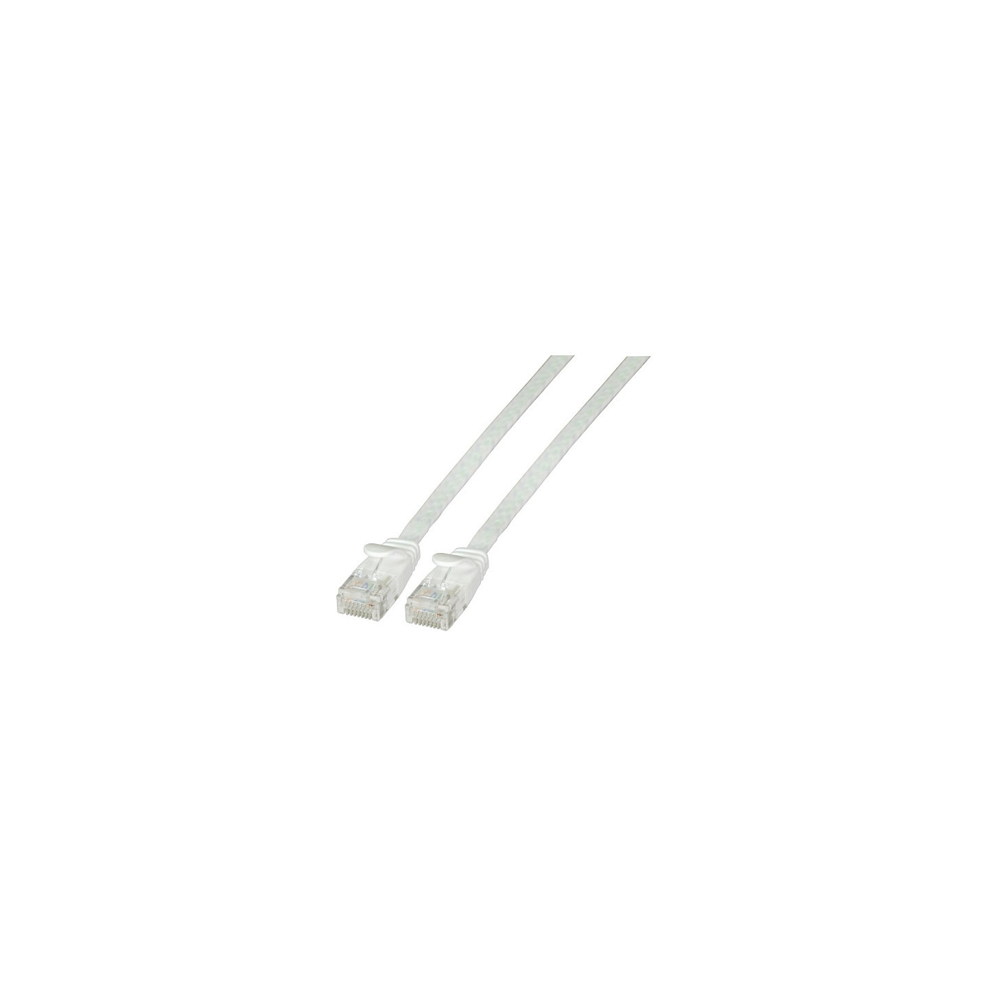 EFB RJ45 Flachpatchkabel U UTP. Cat.6A. PVC. 1.5m. weiß — Buy in Cyprus with Fast Delivery