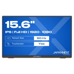 JapanNext FULL HD Touchscreen Monitor 39.6 cm (15.6') — Buy in Cyprus with Fast Delivery