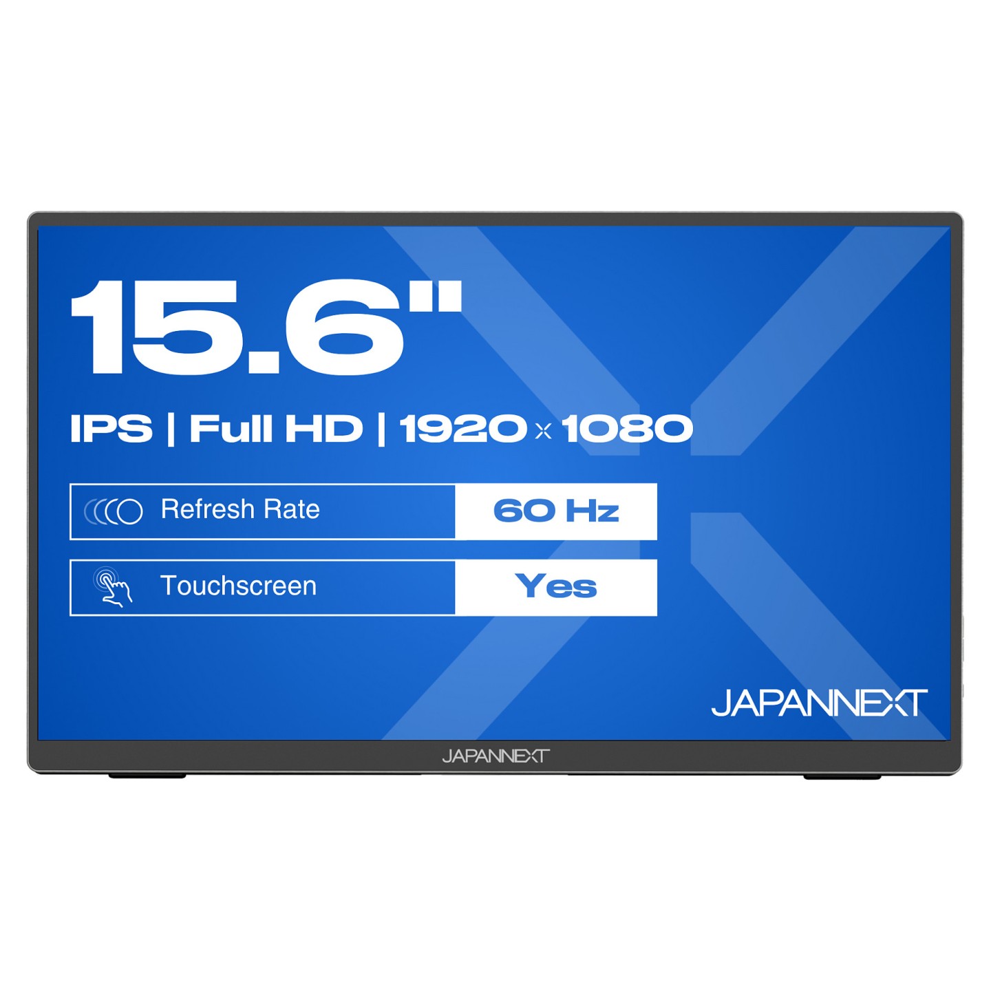 JapanNext FULL HD Touchscreen Monitor 39.6 cm (15.6') — Buy in Cyprus with Fast Delivery