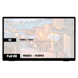 JapanNext FULL HD Touchscreen Monitor 39.6 cm (15.6') — Buy in Cyprus with Fast Delivery