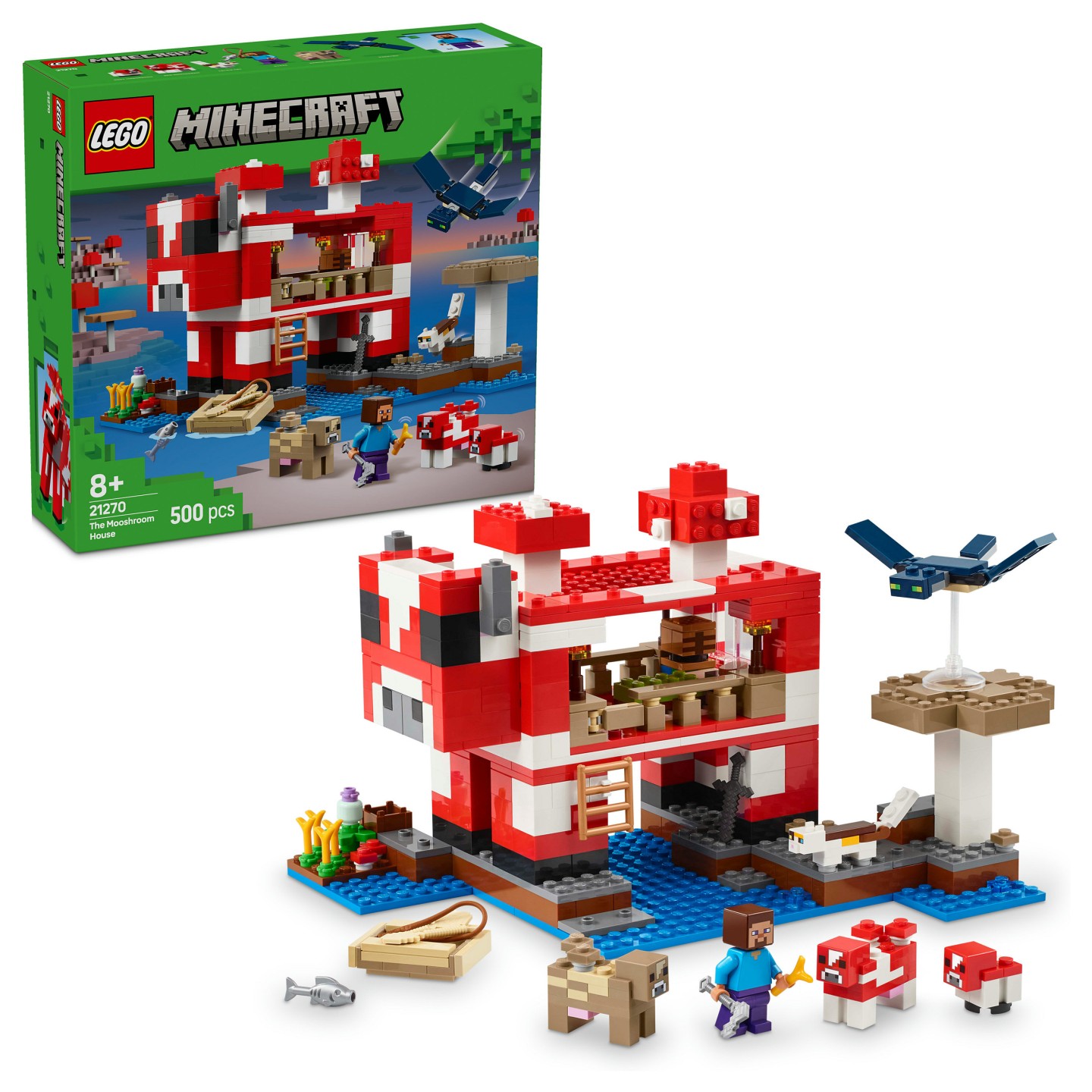 LEGO 21270 Minecraft Das Pilzkuh-Haus — Buy in Cyprus with Fast Delivery