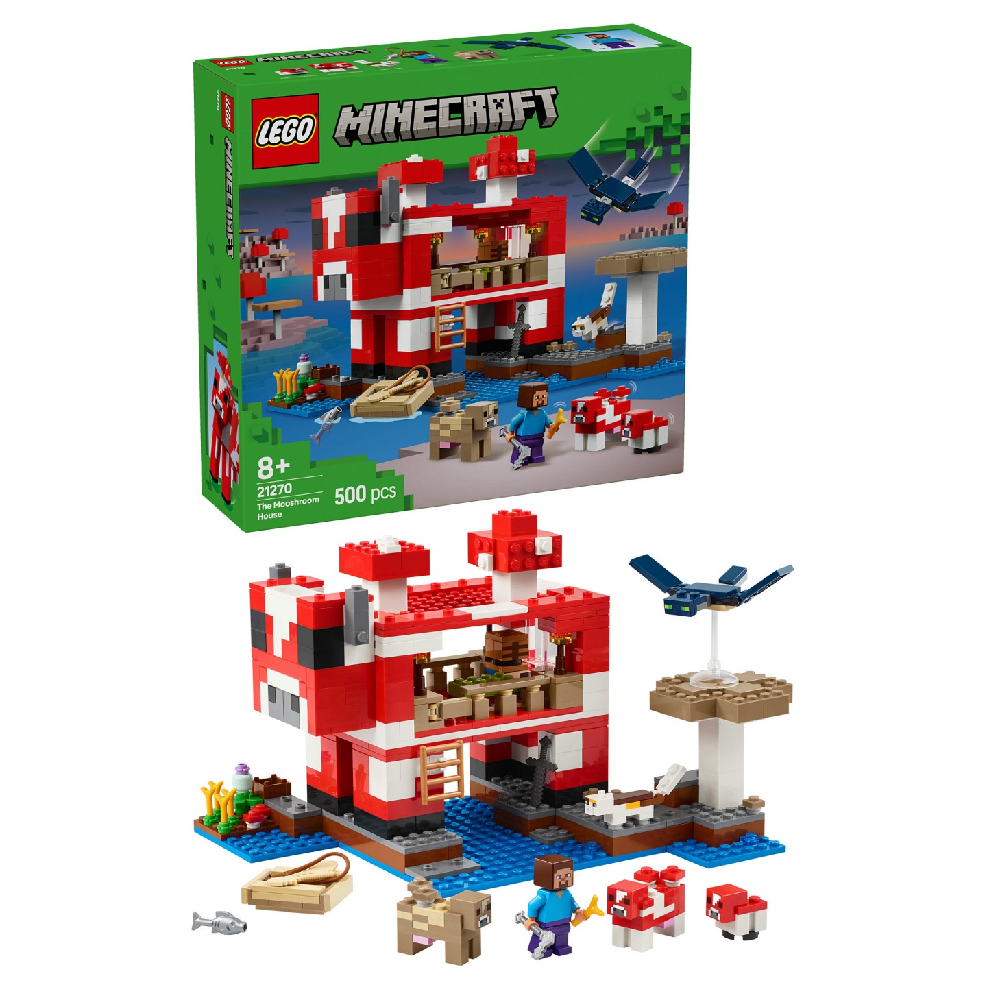 LEGO 21270 Minecraft Das Pilzkuh-Haus — Buy in Cyprus with Fast Delivery