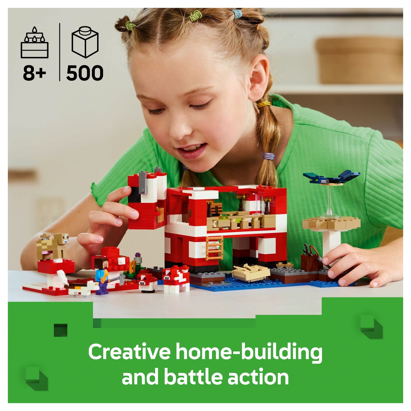 LEGO 21270 Minecraft Das Pilzkuh-Haus — Buy in Cyprus with Fast Delivery