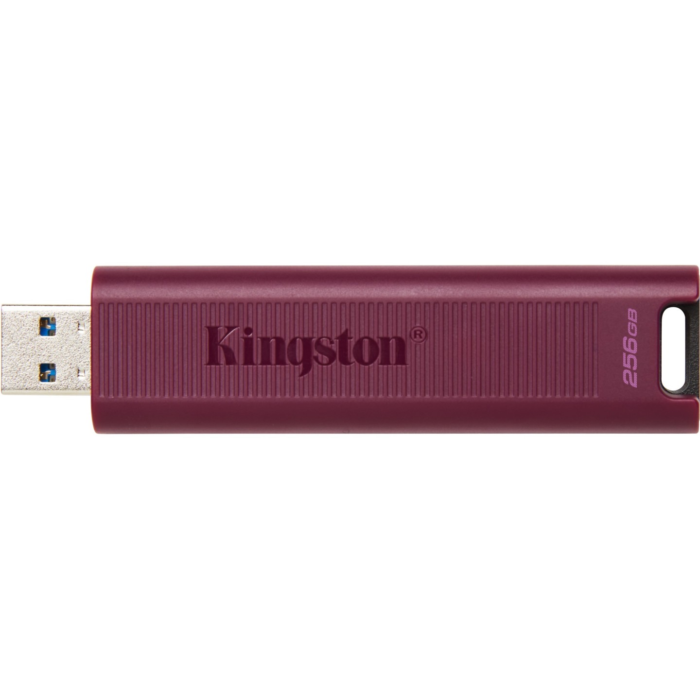 Kingston DataTraveler Max - 256GB USB 3.2 Gen 2 Type-A Flash Drive - Red, 1000MB/s Read, Slide Design