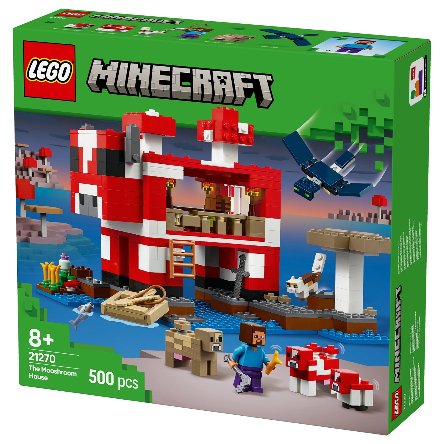 LEGO 21270 Minecraft Das Pilzkuh-Haus — Buy in Cyprus with Fast Delivery