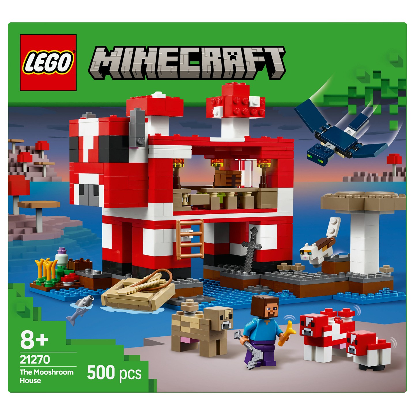 LEGO 21270 Minecraft Das Pilzkuh-Haus — Buy in Cyprus with Fast Delivery